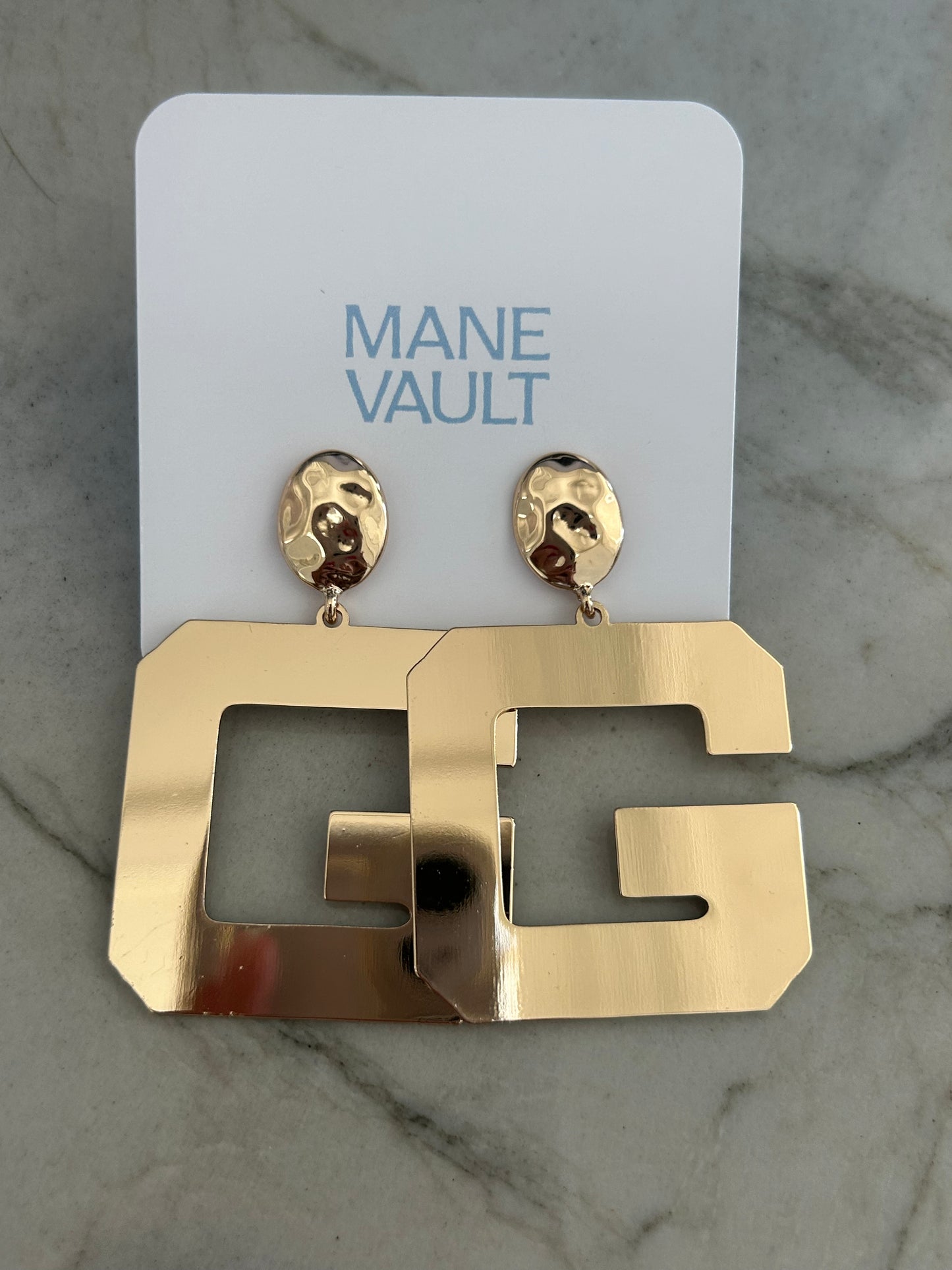 The G Earrings- Gold