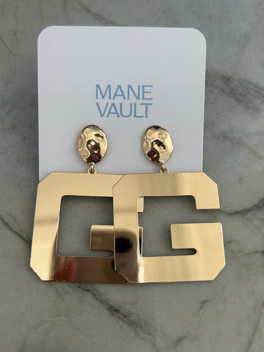 The G Earrings- Gold