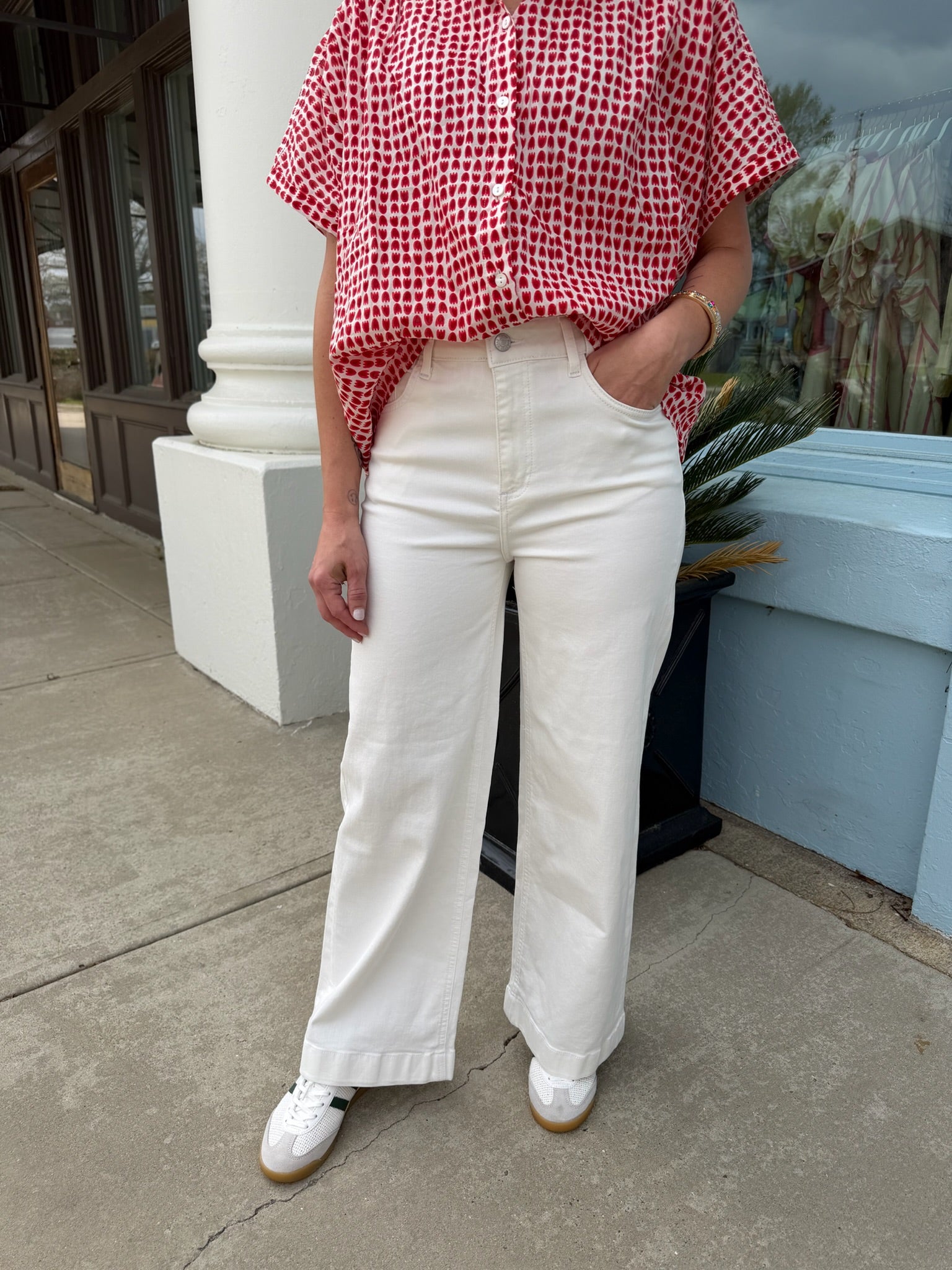 The Clarke Jeans- White