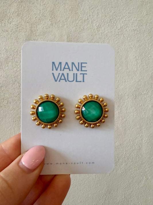 The Sunny Earrings- Green
