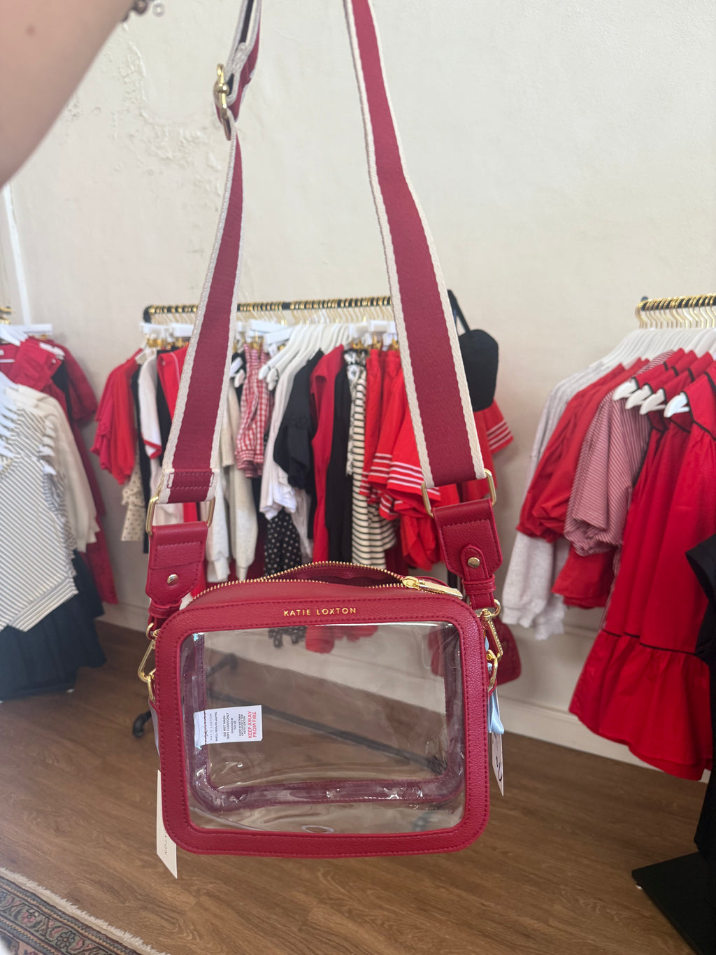 Stadium Bag- Burgundy