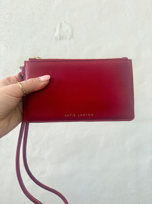 Purse and Card Holder- Red