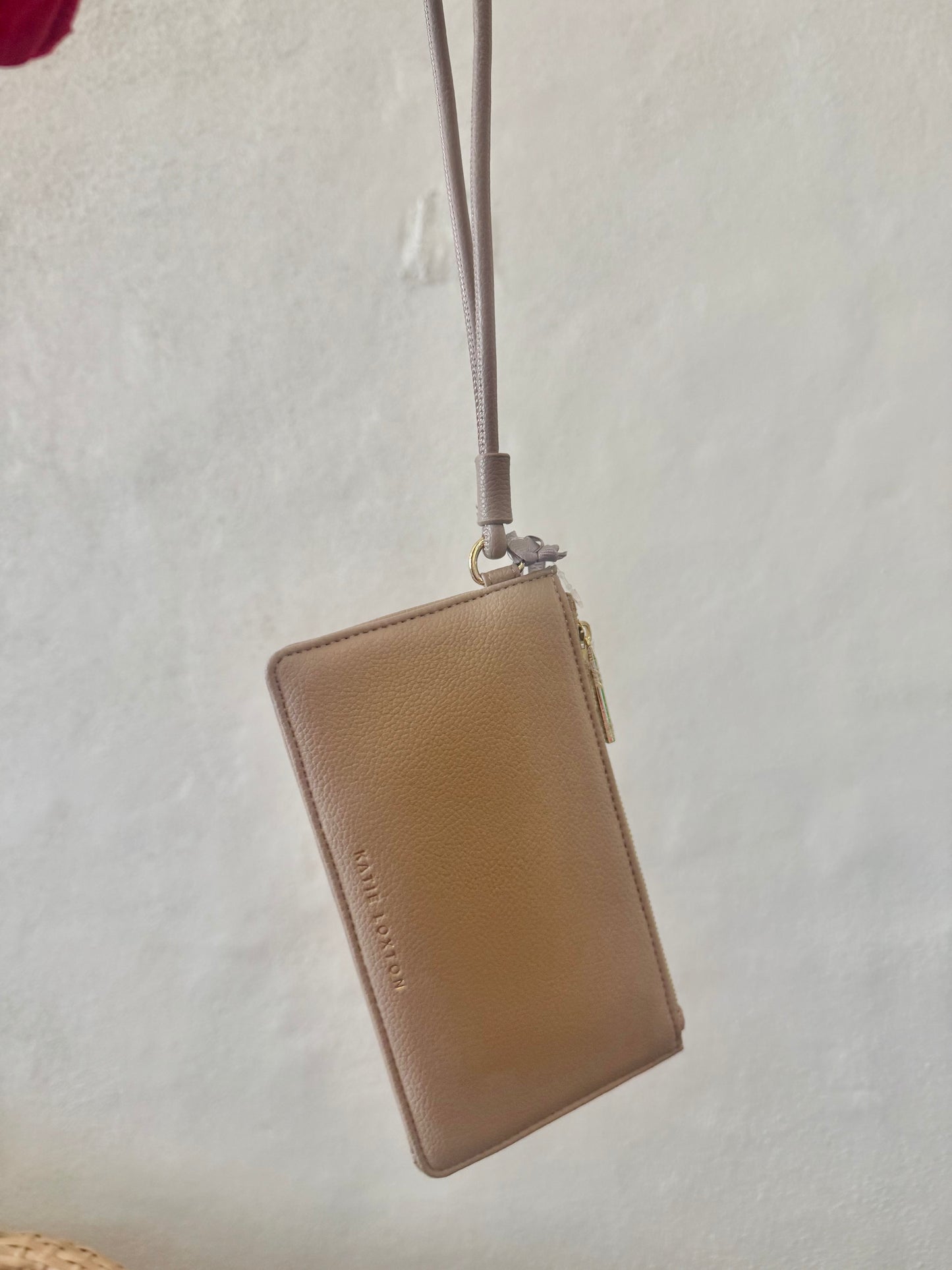 Purse and Card Holder- Light Taupe