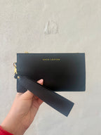 Zana Fold out Wristlet Wallet- Black