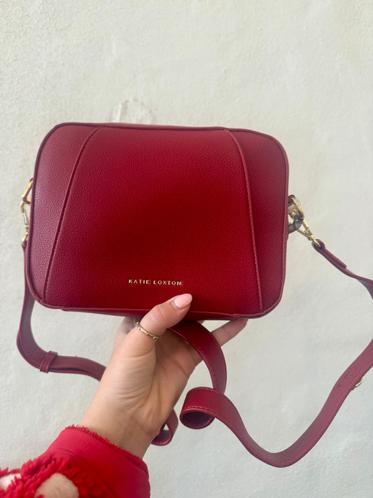 Hana Crossbody Bag- Red