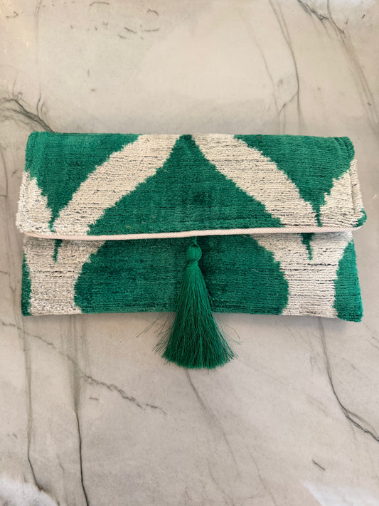 The Blaire Clutch - Jade