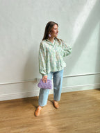 The Millie Patterned Button Up