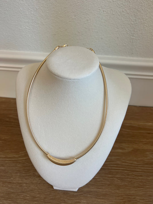 The Cable Pendant Necklace