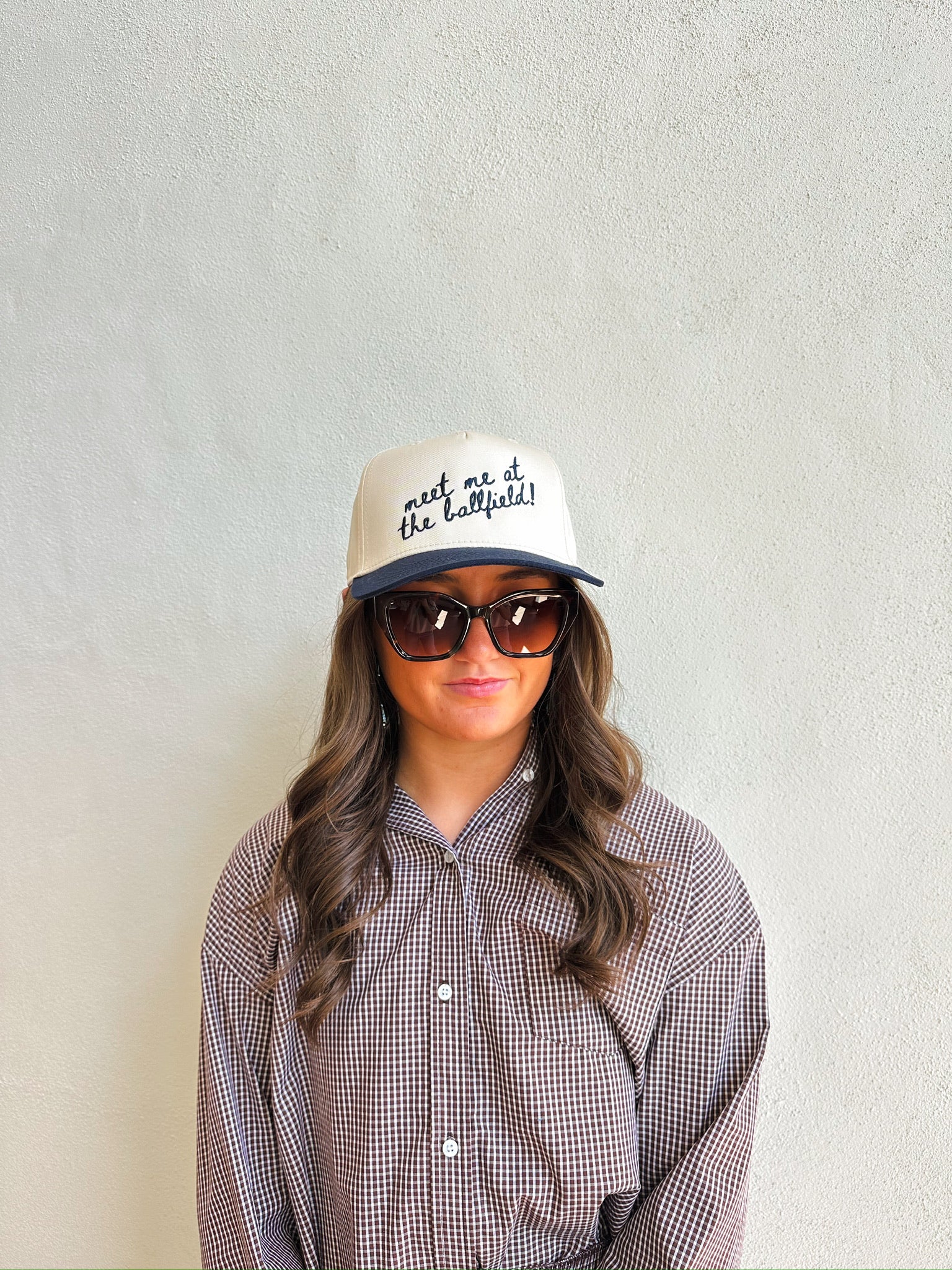 Meet Me at the Ballfield! Canvas Hat