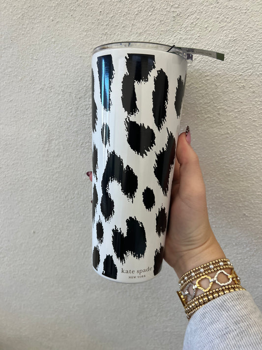 Kate Spade Modern Leopard 24 oz Tumbler