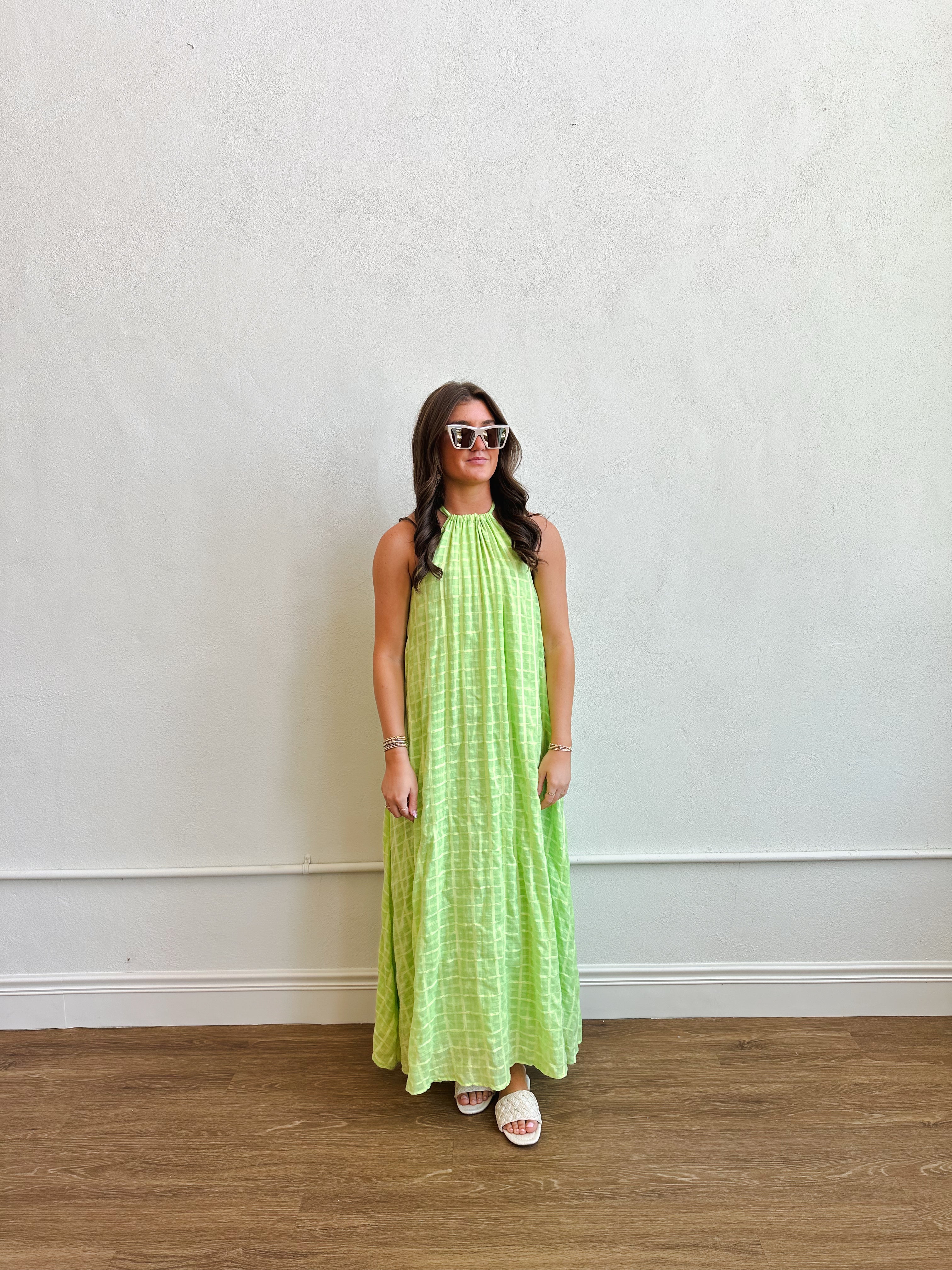 Maxi Halter Dress