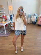 Multi Colored Bandana Shorts