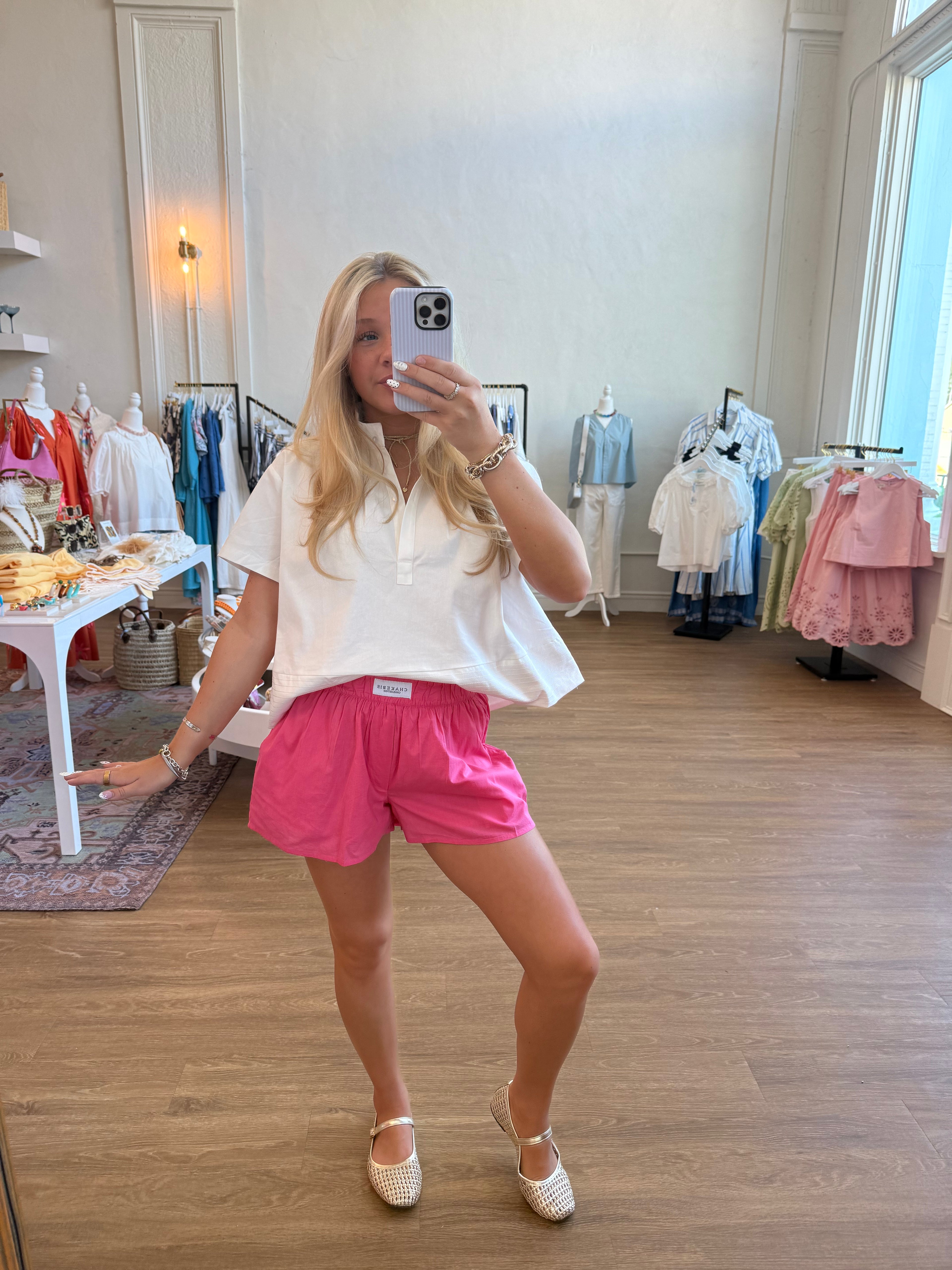 Hot Pink Shorts