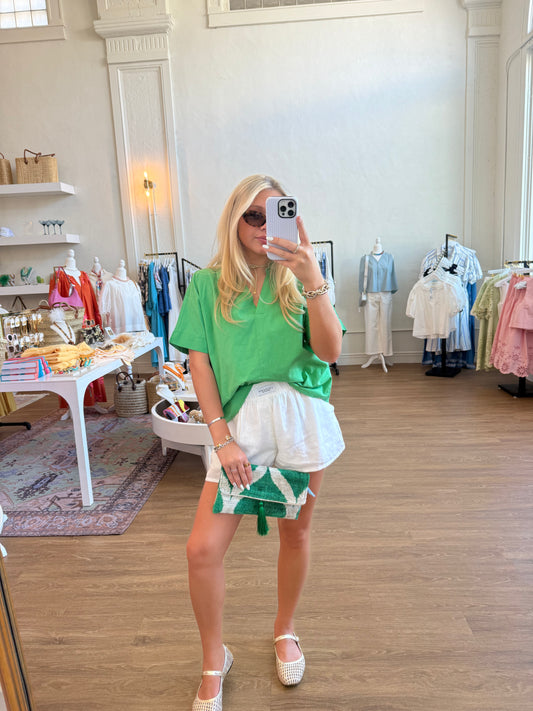 White Linen Short