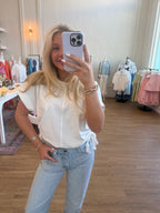 The Charlotte Side Tie Tee