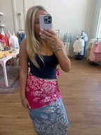 Bright Multi Color Bandana Sarong