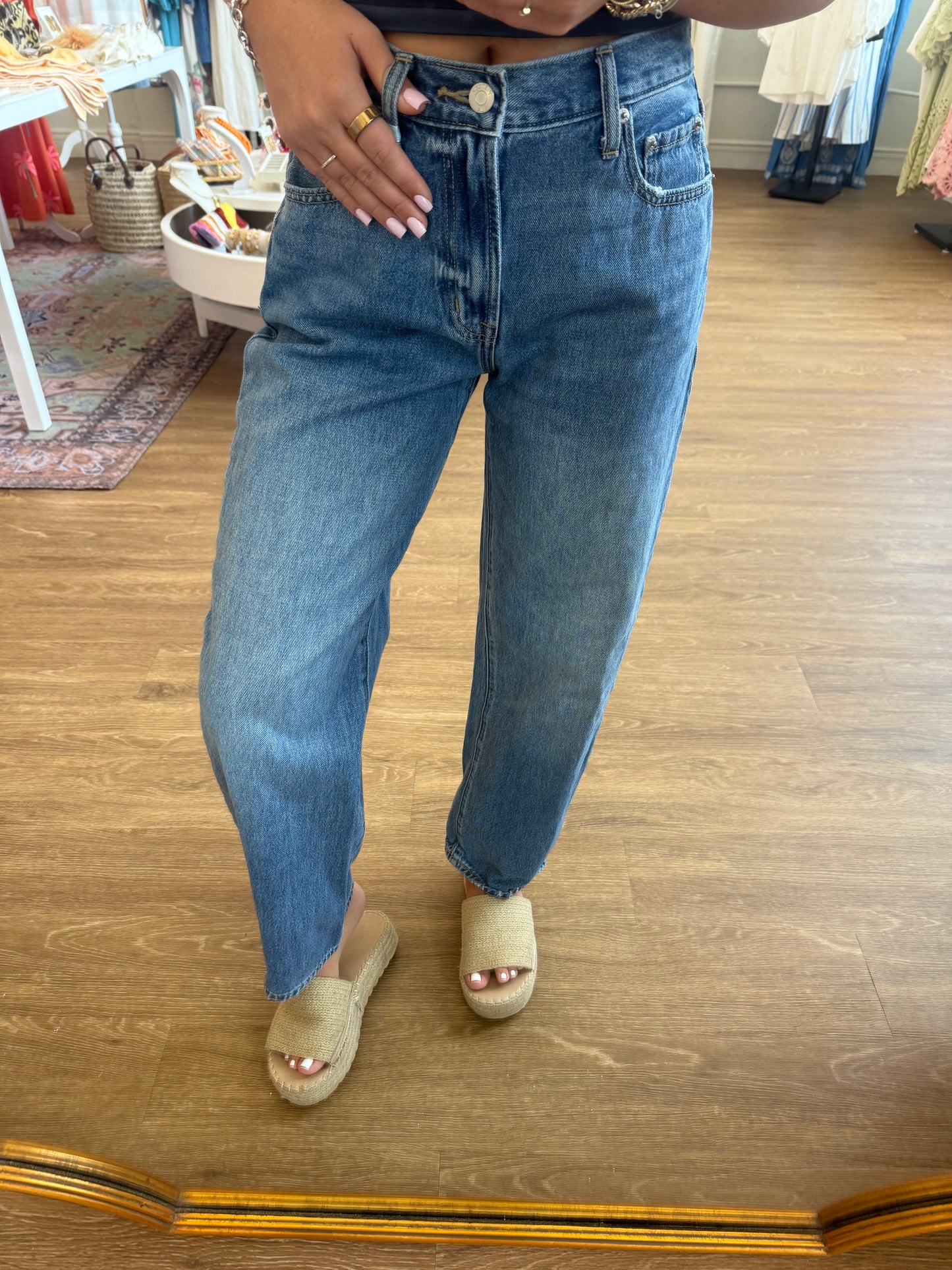 The Donny Rolled Hem Jeans