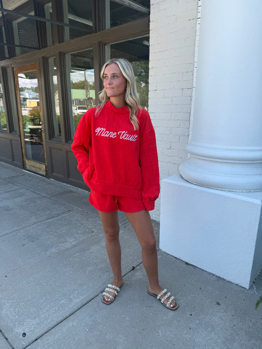 MV Terry Set - Red/White