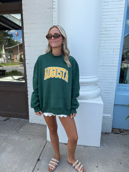 Augusta Mock Neck - Green