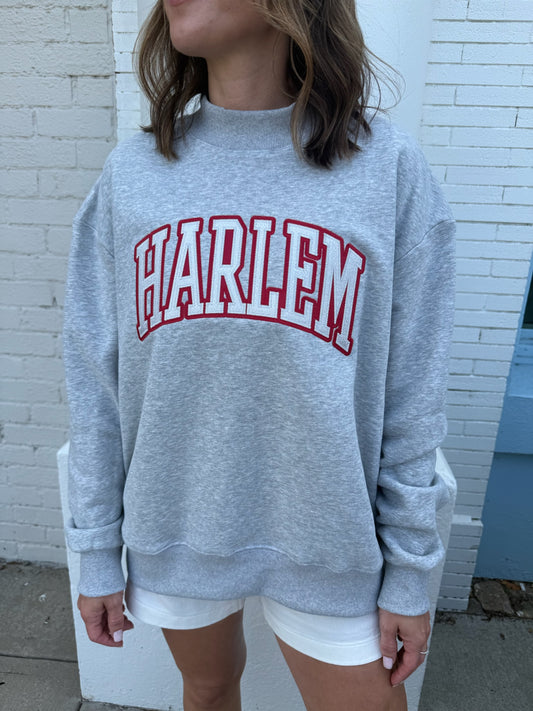 Harlem Mock Neck - Grey