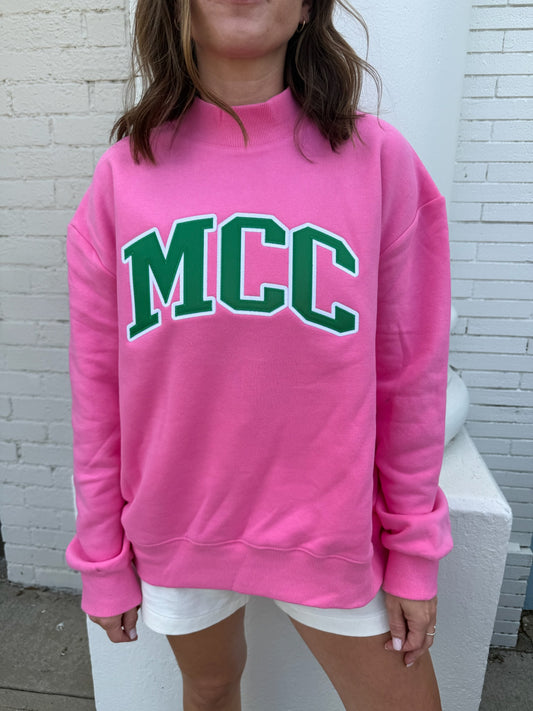 MCC Mock Neck - Pink