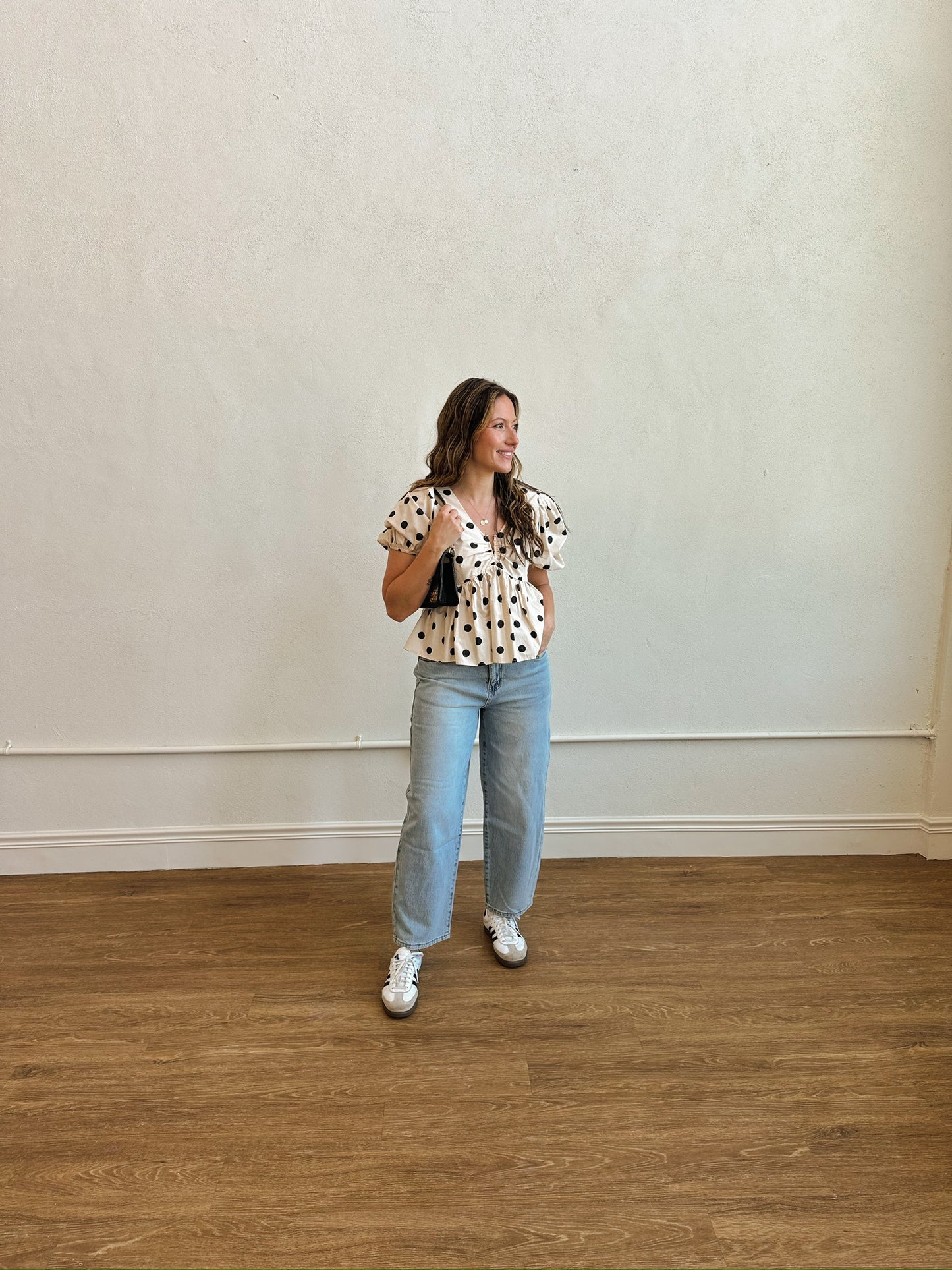 Harlow High Rise Barrel Jean, Light Indigo Worn