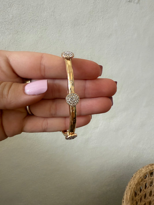 Gold Gem Bracelet