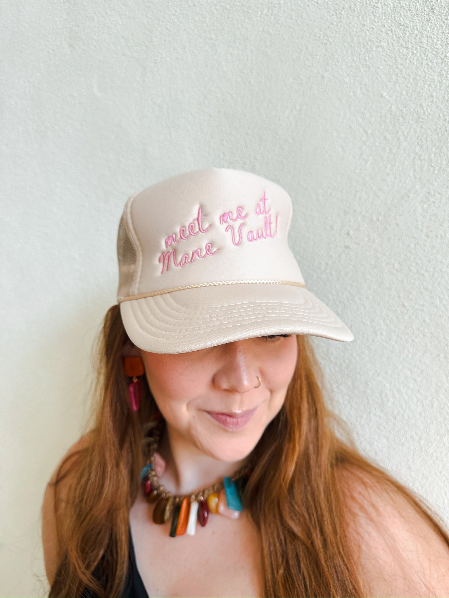 Meet Me at Mane Vault Hat