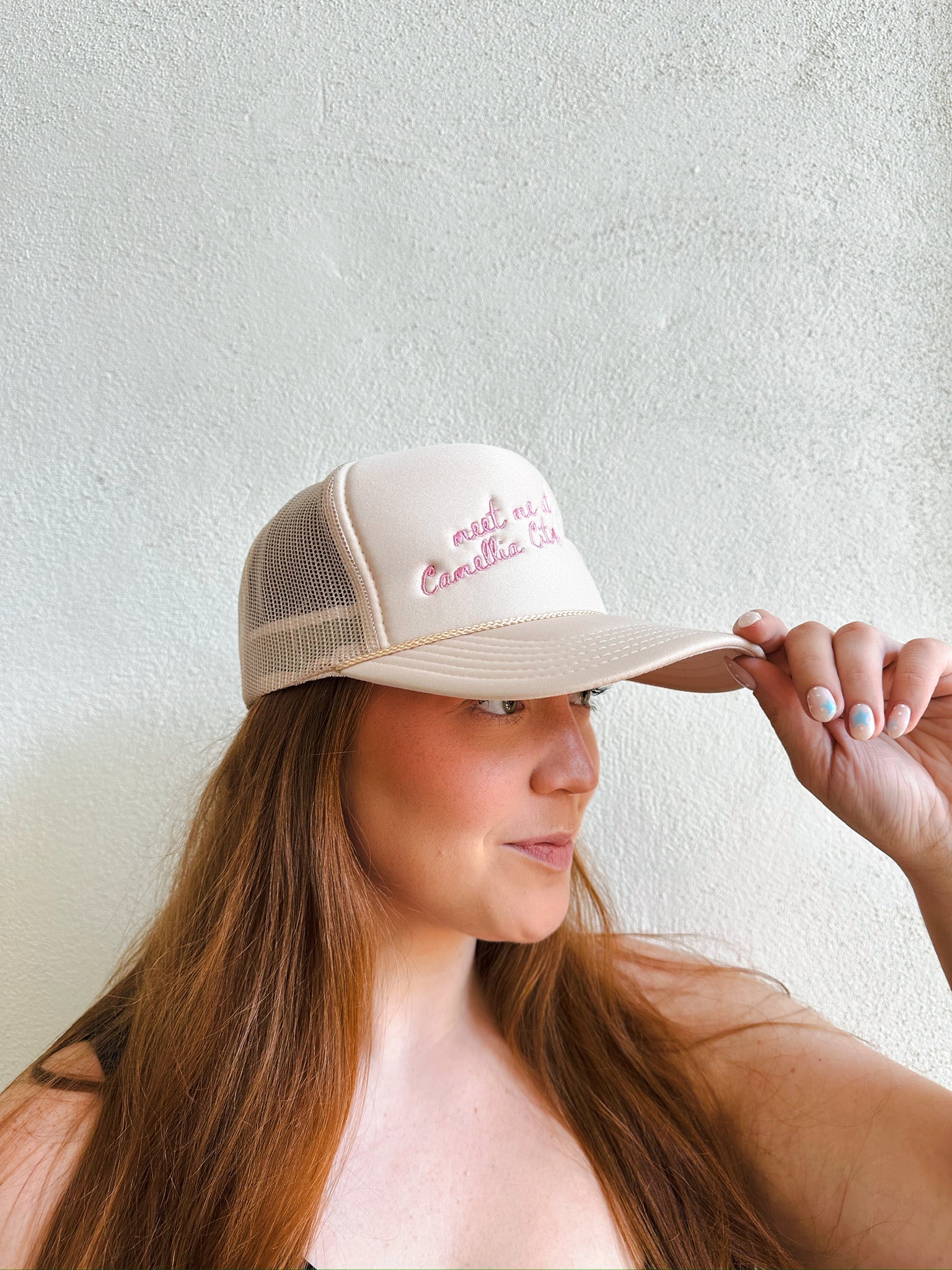 Meet me at Camellia City Cafe Hat