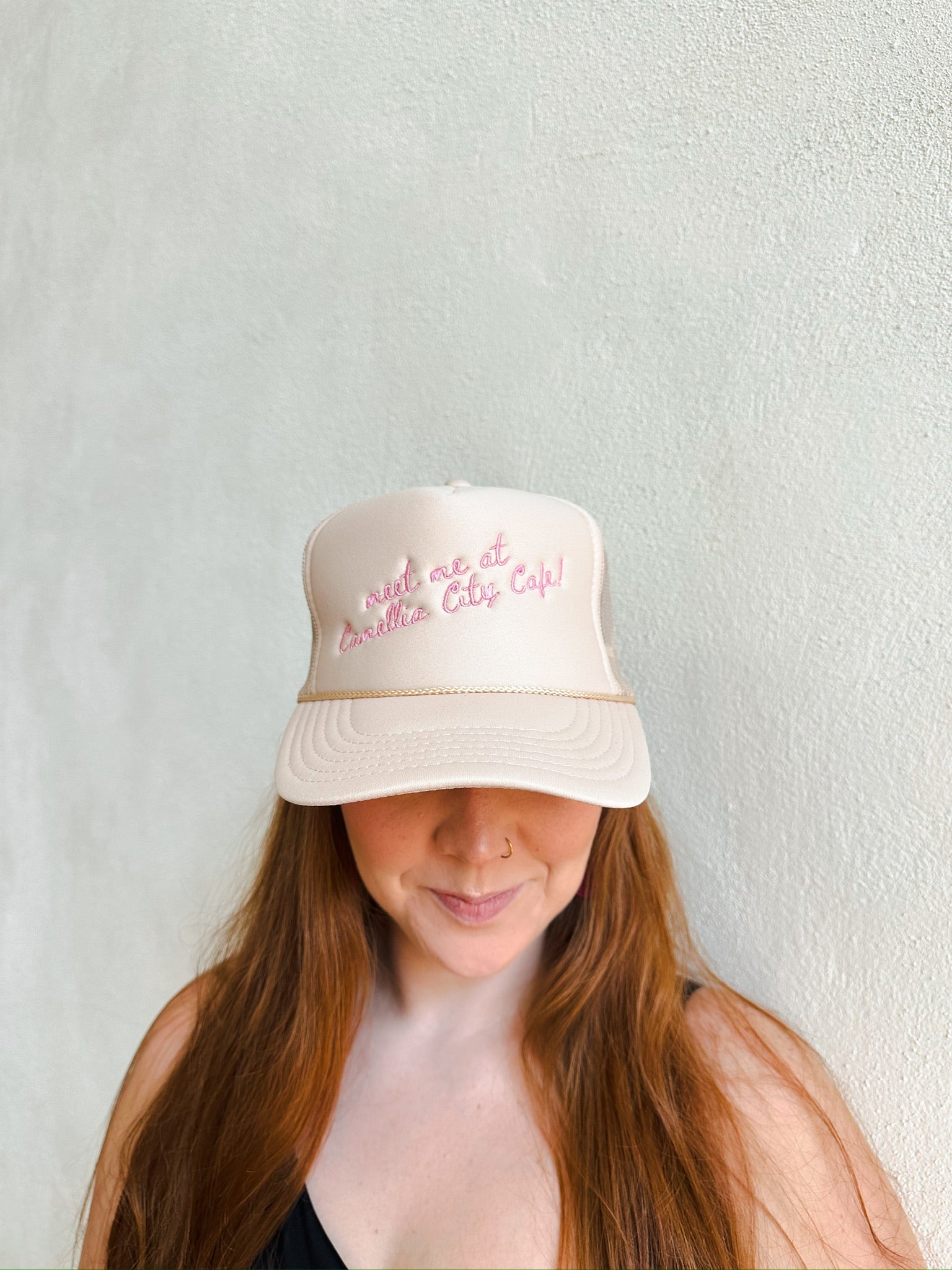 Meet me at Camellia City Cafe Hat