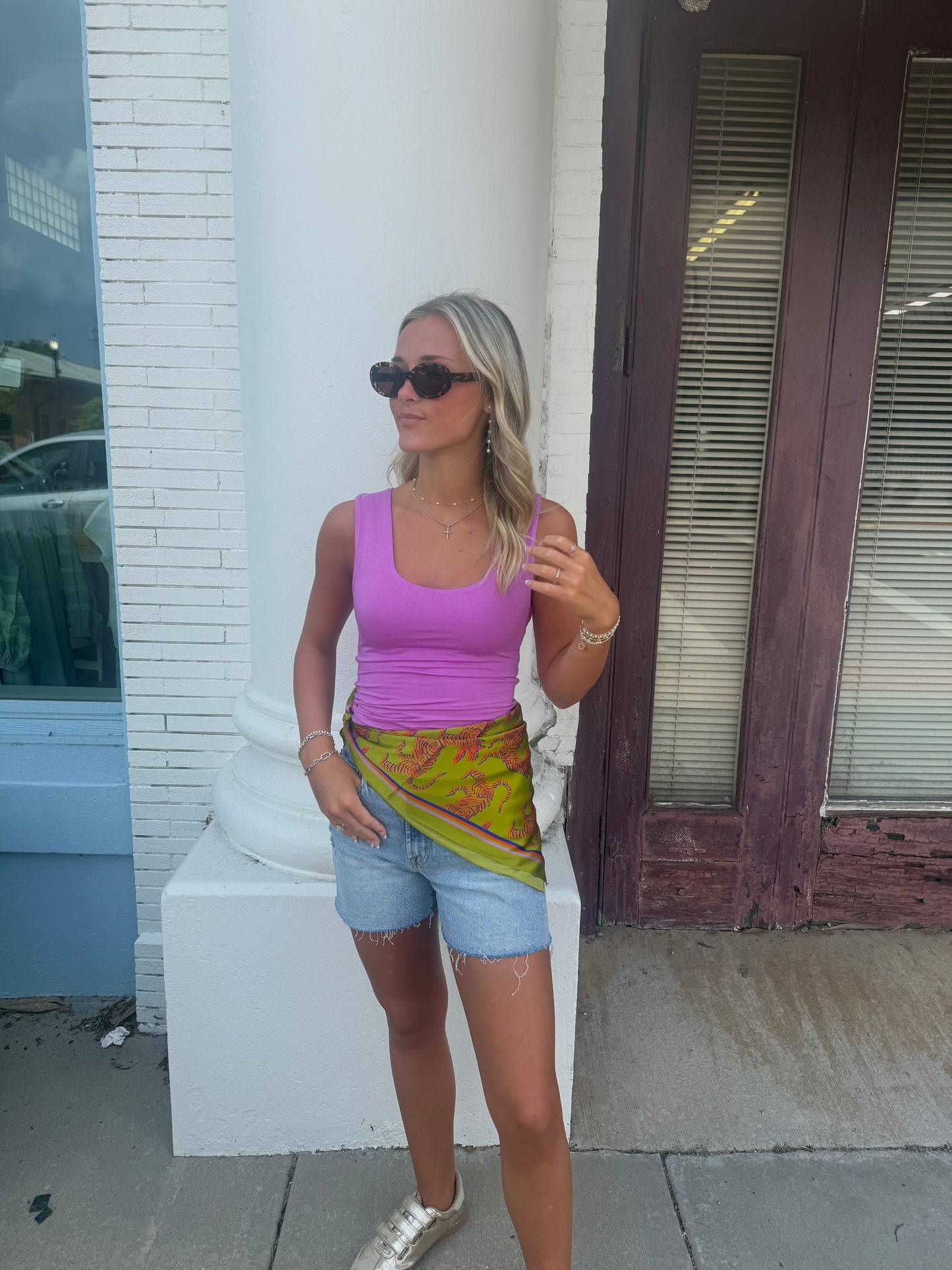 The Sylvie Tank - Purple