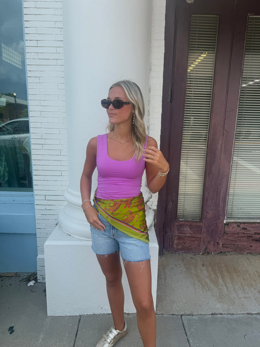 The Sylvie Tank - Purple