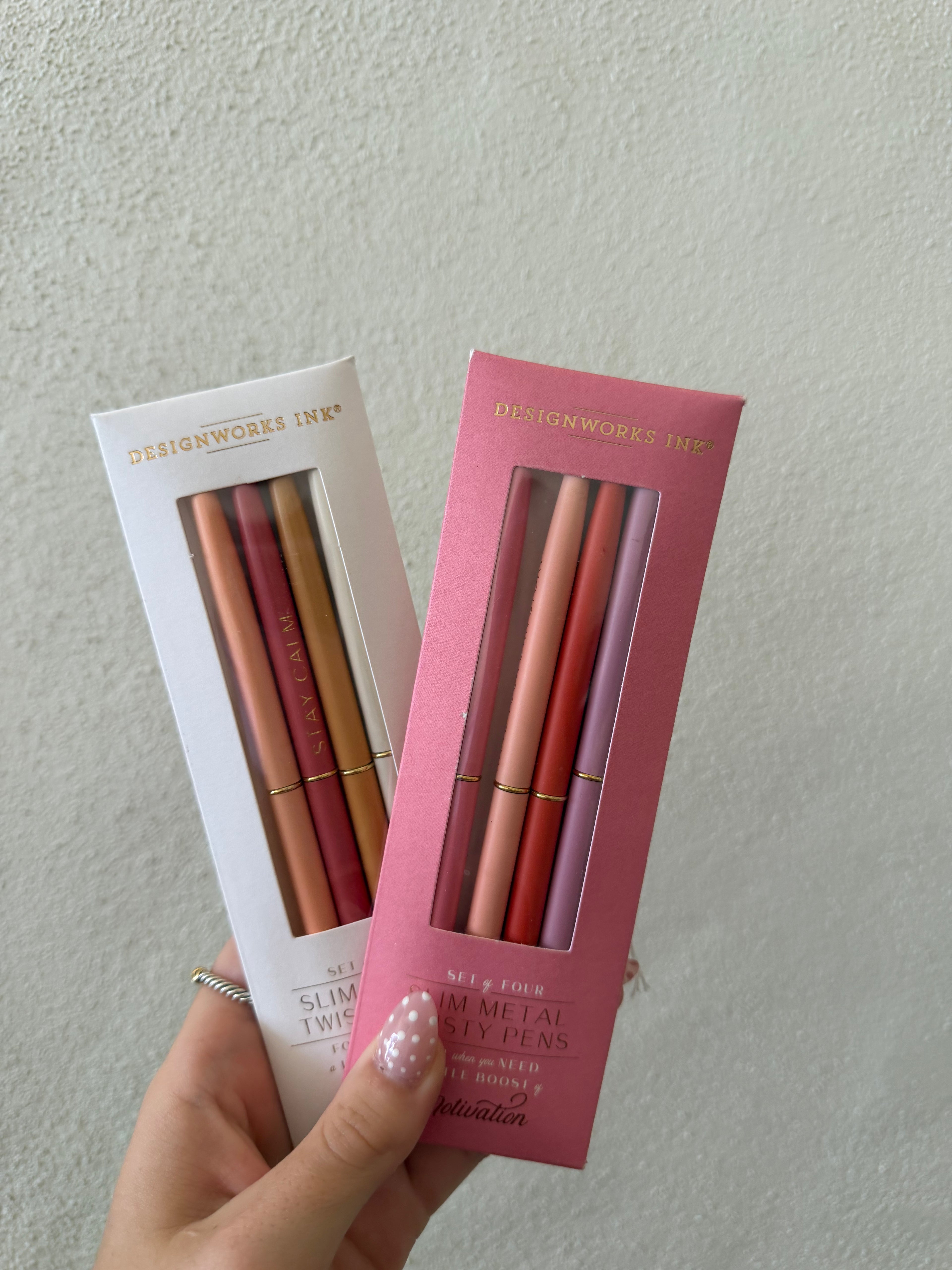 Set of 4 Slim Twisty Pens