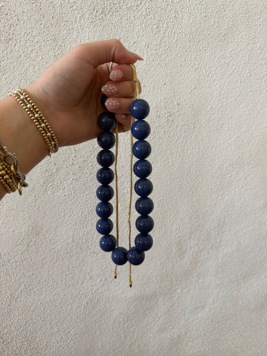 The Jensen Necklace - Blueberry
