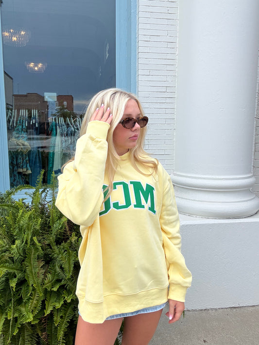 MCC Mock Neck - Yellow
