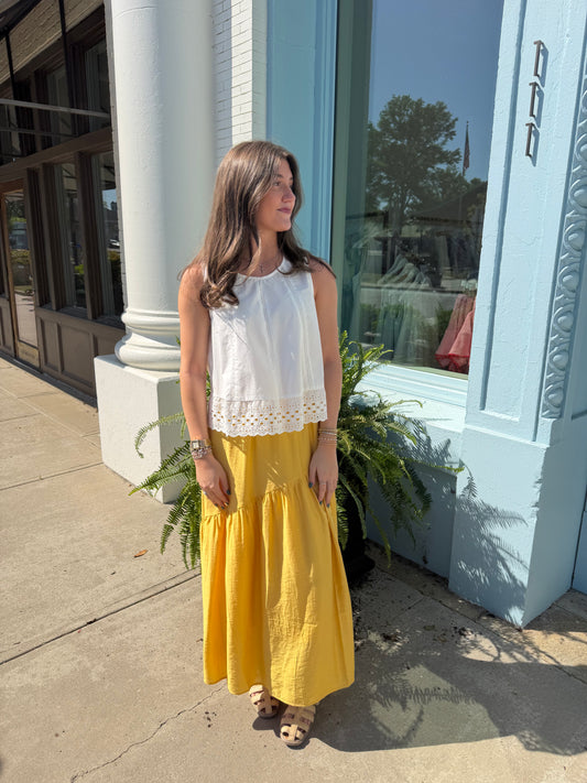 The Sunday Skirt - Yellow