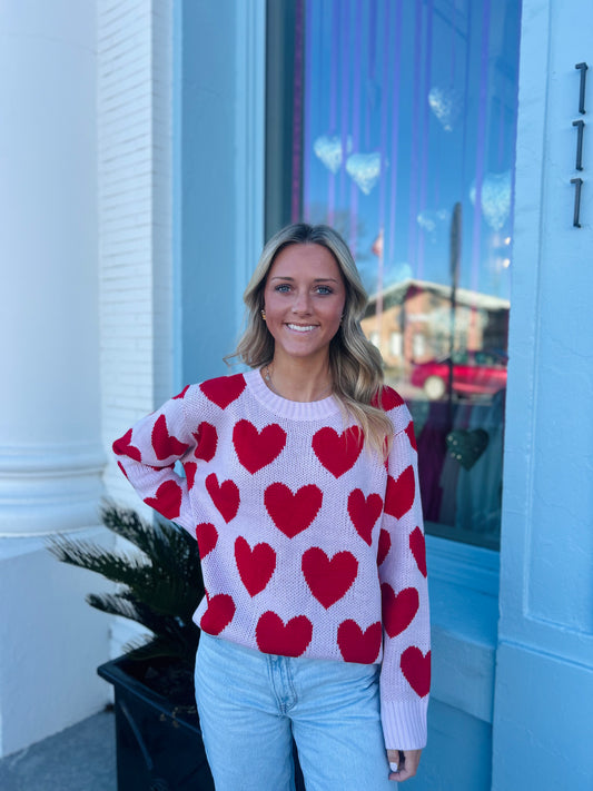 Le Heart Sweater