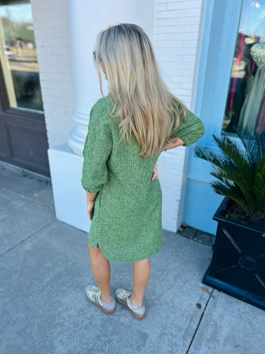 Betsy Tweed Dress