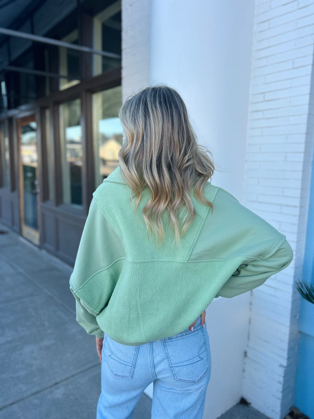 The Carter Pullover - Green