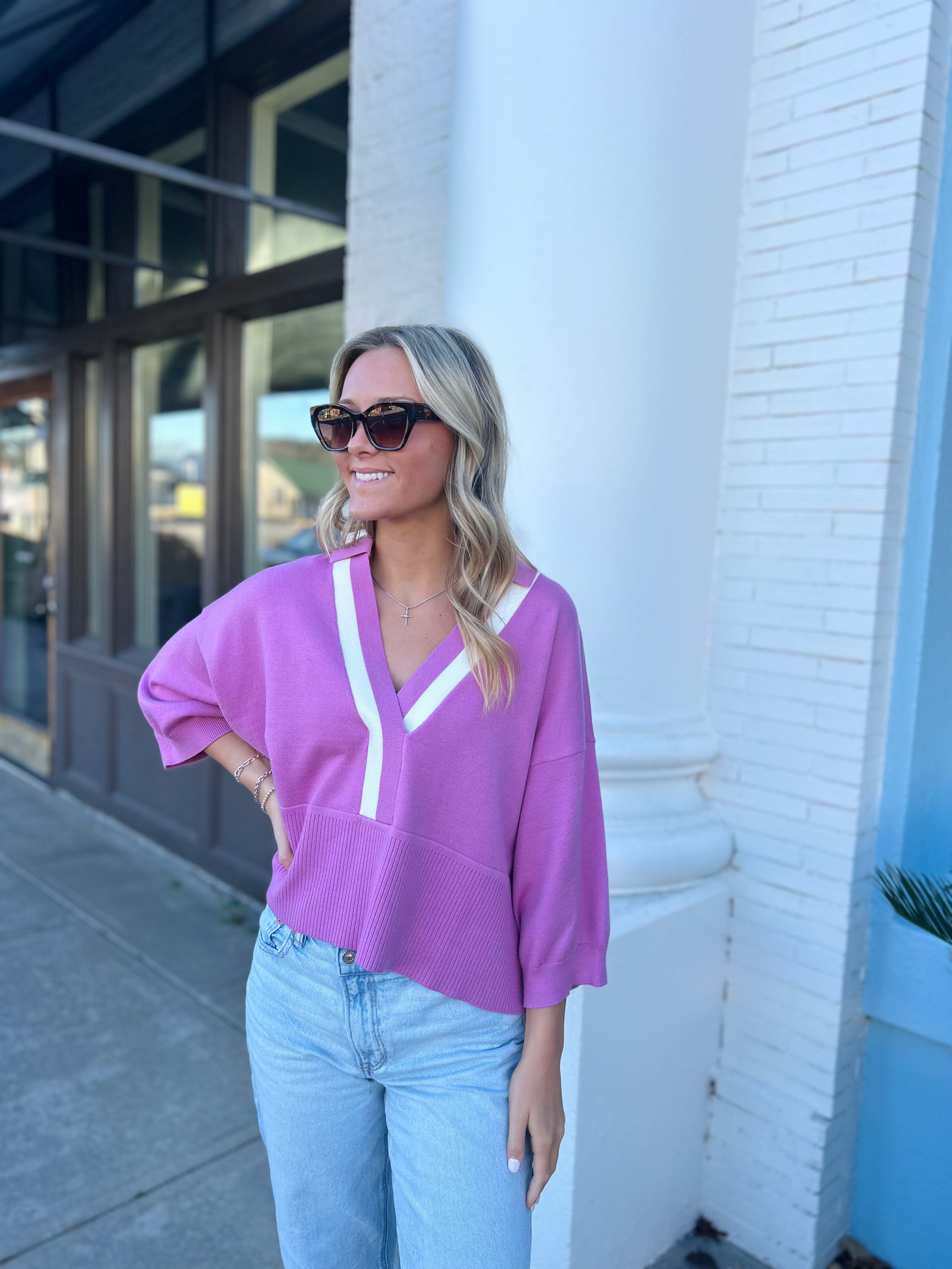 The Evie V-Neck Sweater