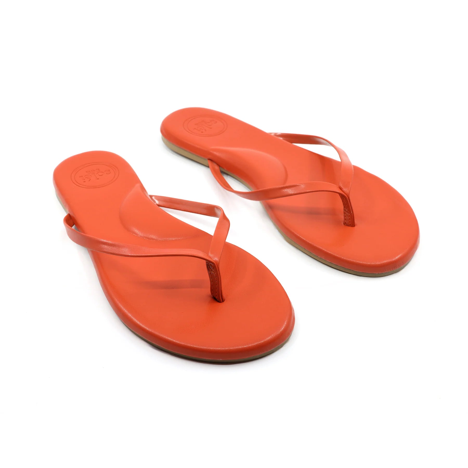 Solei Sea Flip Flops - Orange