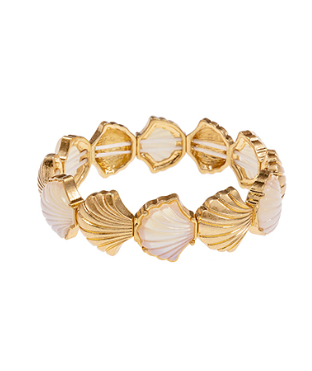 The Seashell Bracelet- Gold
