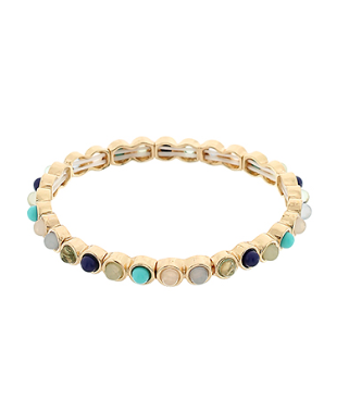 The Hope Stone Bracelet- Multi Blue