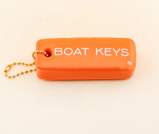 Floating Boat Keychain