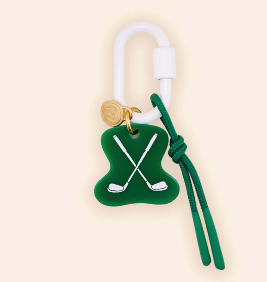 Golf Clubs Bag Charm