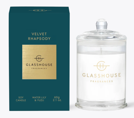 Glasshouse Candle 2.1 oz - Velvet Rhapsody