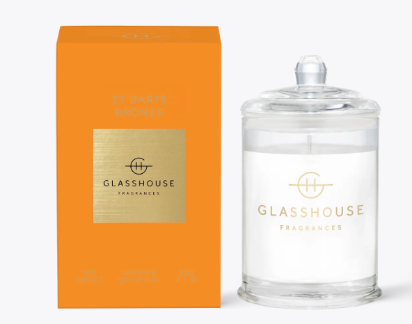 Glasshouse Candle- St Barts Bronze