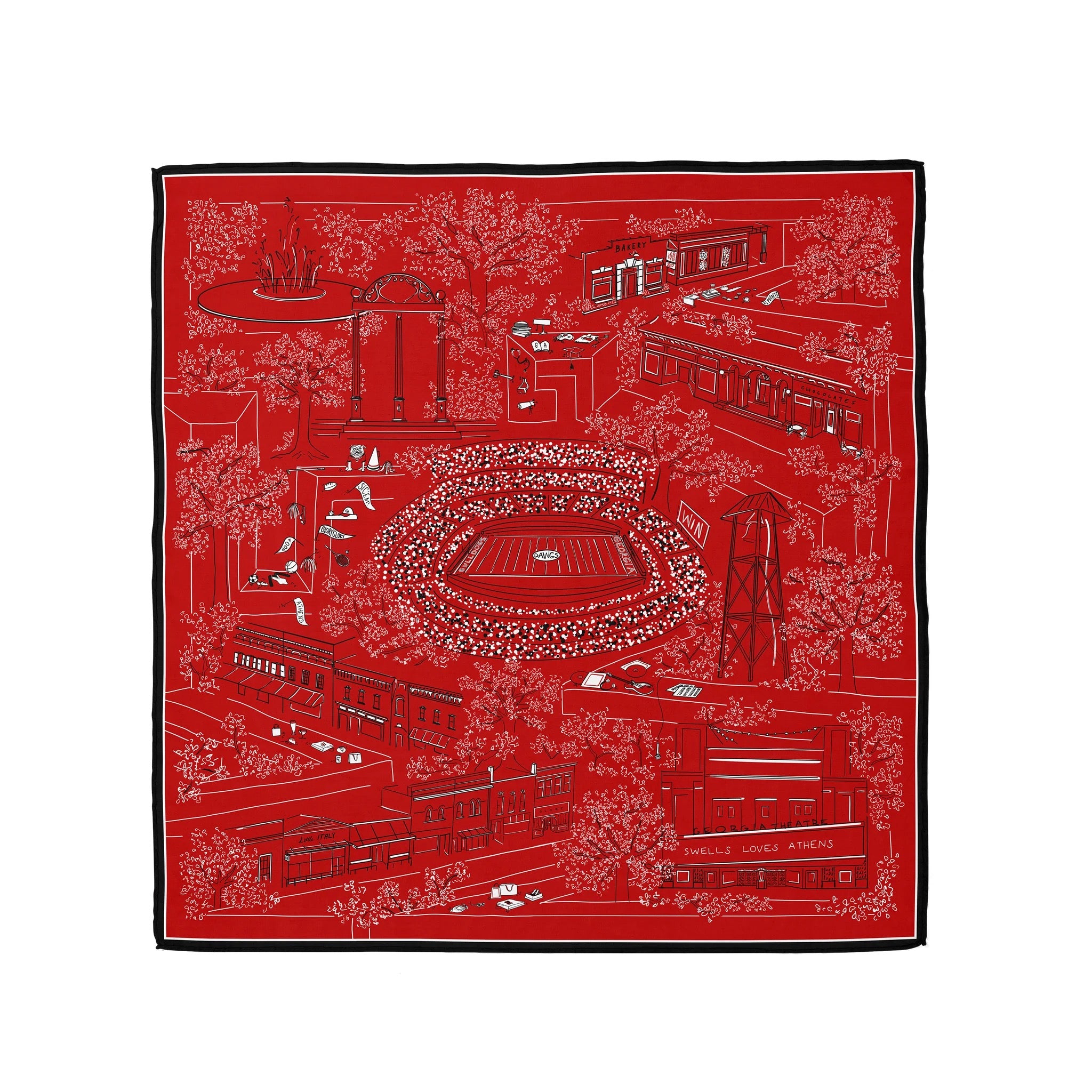 Athens GA Scarf