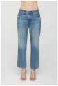 The Issa Mid Rise Relaxed Ankle Jeans