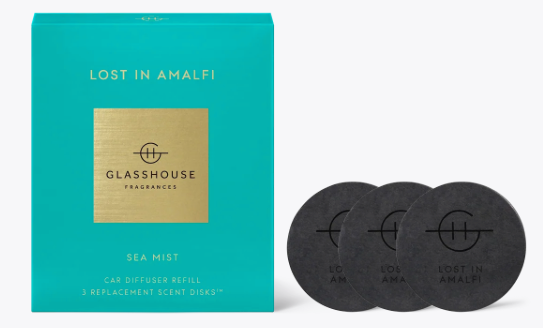Glasshouse Car Diffuser Refill- Lost In Amalfi